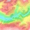 Janneh topographic map, elevation, terrain