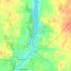 Quay Village topographic map, elevation, terrain