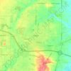 O'Fallon topographic map, elevation, terrain