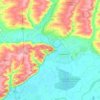 Novocherkassk topographic map, elevation, terrain