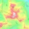 Mont Fort topographic map, elevation, terrain
