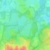 Ockley Common topographic map, elevation, terrain