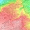 Finthen topographic map, elevation, terrain