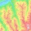 La Navisence topographic map, elevation, terrain