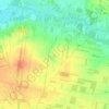 Chrząchów topographic map, elevation, terrain