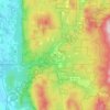 Ripton topographic map, elevation, terrain