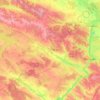 Yakushyntsi Rural Hromada topographic map, elevation, terrain
