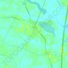 Riceboro topographic map, elevation, terrain