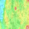 Middlebury topographic map, elevation, terrain