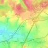 Döblitz topographic map, elevation, terrain