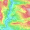 Luc-sur-Aude topographic map, elevation, terrain