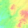 Encarnación de Díaz topographic map, elevation, terrain
