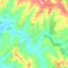 Vermelha topographic map, elevation, terrain