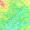 River Sowe topographic map, elevation, terrain