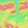 Elena topographic map, elevation, terrain