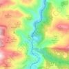 Bov topographic map, elevation, terrain