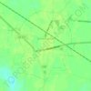 Greeleyville topographic map, elevation, terrain