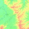 El Higo topographic map, elevation, terrain