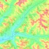 Molières topographic map, elevation, terrain