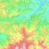 Chiaromonte topographic map, elevation, terrain