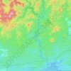 Bemm River topographic map, elevation, terrain