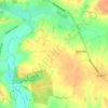 Bintree topographic map, elevation, terrain