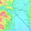 Bugarama topographic map, elevation, terrain