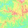 Lapa topographic map, elevation, terrain