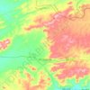 Arcoverde topographic map, elevation, terrain