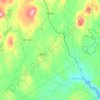 Waldo topographic map, elevation, terrain