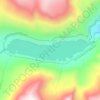 Mystic Lake topographic map, elevation, terrain