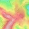 Untershausen topographic map, elevation, terrain