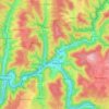 69412 topographic map, elevation, terrain