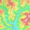 Pronsfeld topographic map, elevation, terrain
