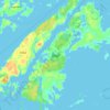 Blidö topographic map, elevation, terrain