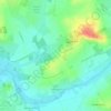 Luddington CP topographic map, elevation, terrain