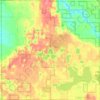 Lake Township topographic map, elevation, terrain