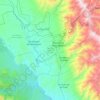 Teotitlán de Flores Magón topographic map, elevation, terrain