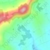 Raheen topographic map, elevation, terrain