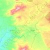 Coroneo topographic map, elevation, terrain