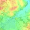 Opoczno topographic map, elevation, terrain