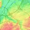 Machelen topographic map, elevation, terrain