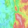 Bristol topographic map, elevation, terrain