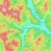 Pittsfield topographic map, elevation, terrain