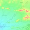 Bourrous topographic map, elevation, terrain