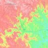 Itambé topographic map, elevation, terrain