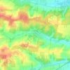 Dierbach topographic map, elevation, terrain