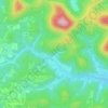 Waldrohrbach topographic map, elevation, terrain