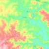 Camargo topographic map, elevation, terrain