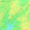 Old Catton topographic map, elevation, terrain